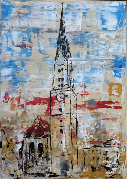 25013 Kirchturm Pfaffenhofen