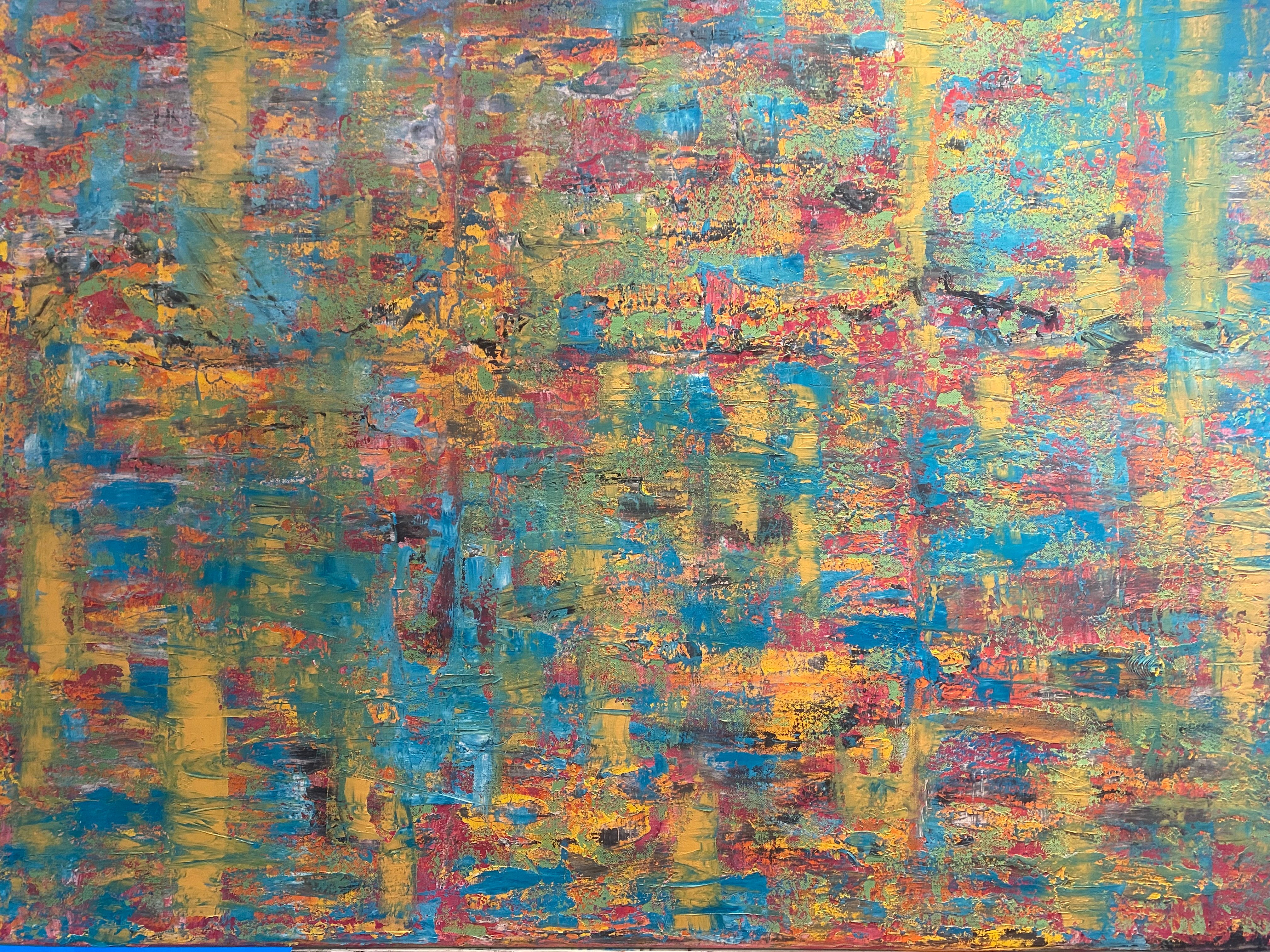 26018 – Lichter auf dem Meer, Öl, 100 × 120 cm