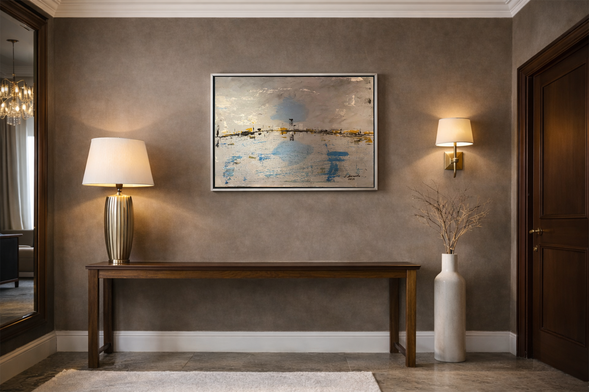 25057 Stadt am Meer am Sideboard